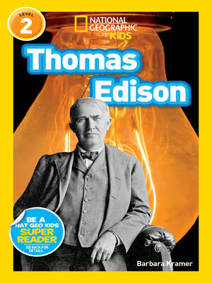 cover image of Thomas Edison (National Geographic Kids Readers, Level 2)